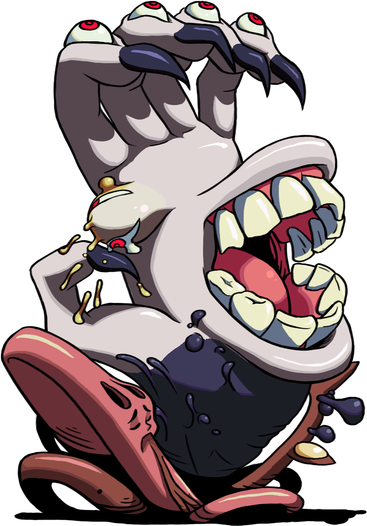 The Blood Splatter At - Cartoon (907x1172), Png Download