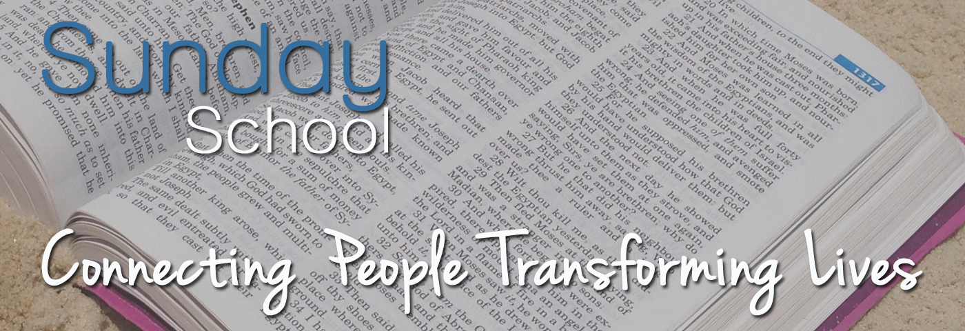 Sunday School Banner - School (1400x480), Png Download
