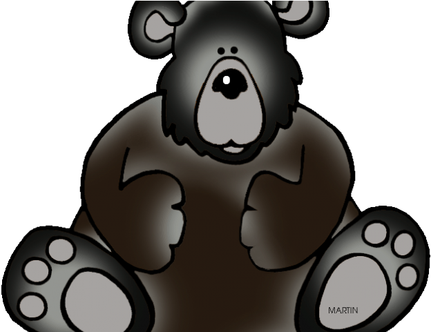 Black Bear Clipart - Brown Bear Clip Art (640x480), Png Download