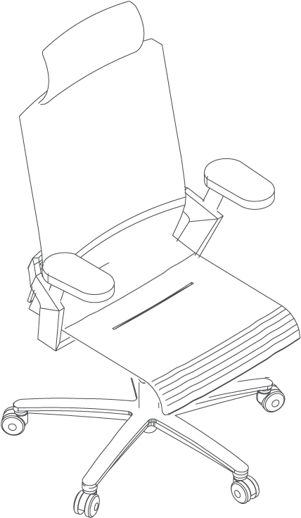 Chair - Office Chair (800x800), Png Download