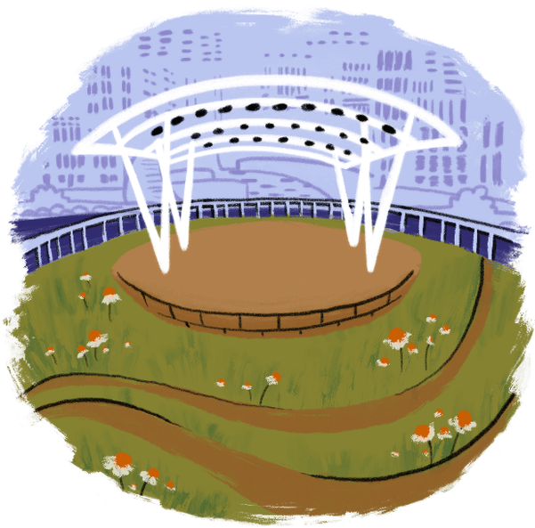 Td Stage At The Peace Center (600x600), Png Download