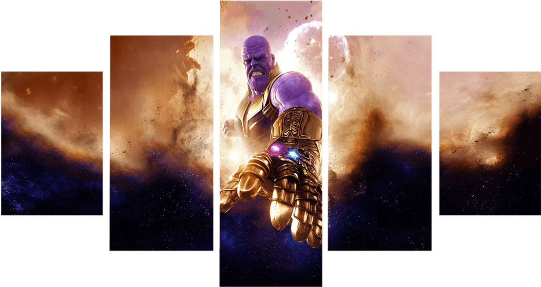 Avengers Thanos With All Infinity Stones - Infinity War Thanos (1200x1200), Png Download