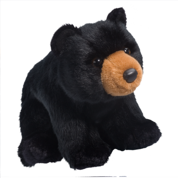 Almond The Black Bear (600x600), Png Download