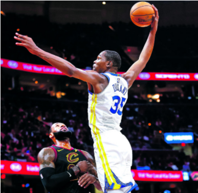 Kevin Durant - Kevin Durant Vs Cavs 2018 (667x375), Png Download