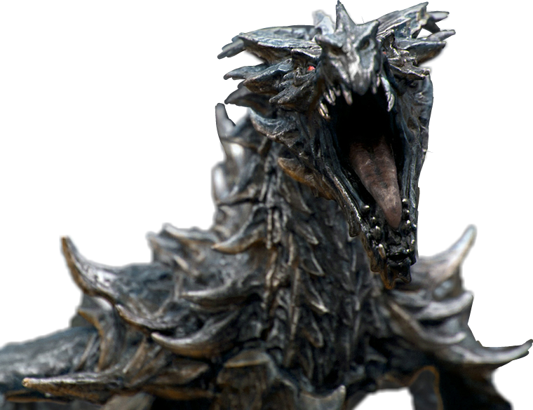 Report Abuse - Skyrim Dragon (760x585), Png Download