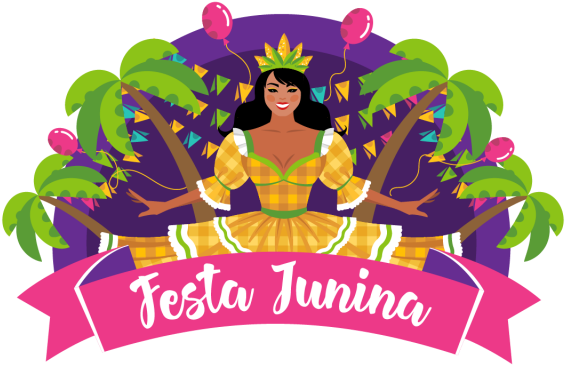 Festa Junina Background Holiday, Festa, Junina, June - Scalable Vector Graphics (640x640), Png Download