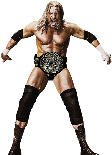 Triple H Tna World Heavyweight Champion [fake] - Triple H Tna Champion (358x495), Png Download