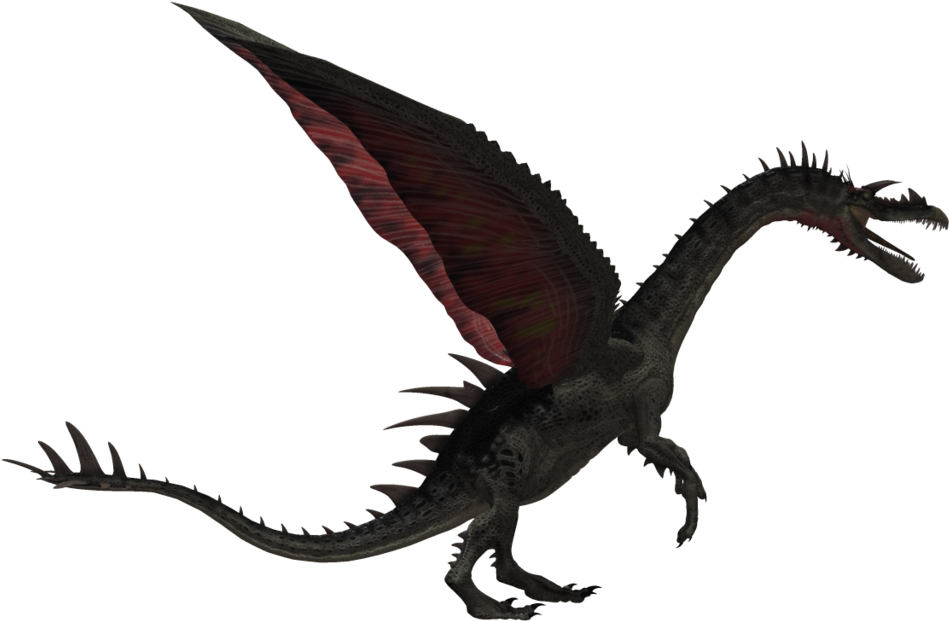 Skyrim Cliparts - Transparent Skyrim Dragon Png (1024x639), Png Download