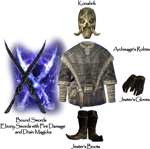 Download Arch Mage's Robes Skyrim Full Size PNG Image PNGkit