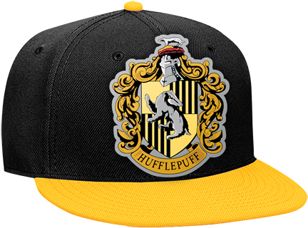 Snapback Flat Bill Hat - Harry Potter Hufflepuff Square Throw Pillow Case 3020inch (450x450), Png Download