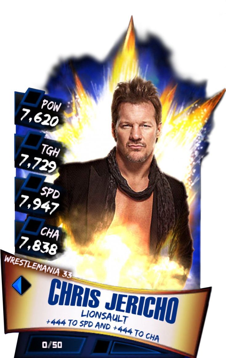 Chrisjericho S3 14 Wrestlemania33 - Wwe Supercard Wrestlemania 33 Carmella (733x1158), Png Download