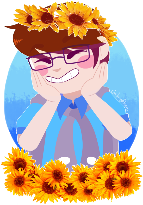 Sun Flower Crown Transparent (600x830), Png Download