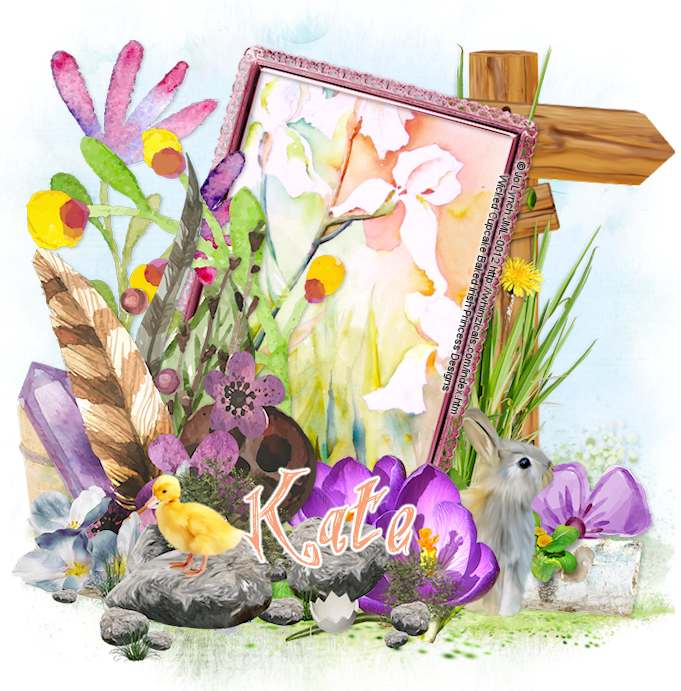 Watercolor Garden - Bouquet (681x691), Png Download