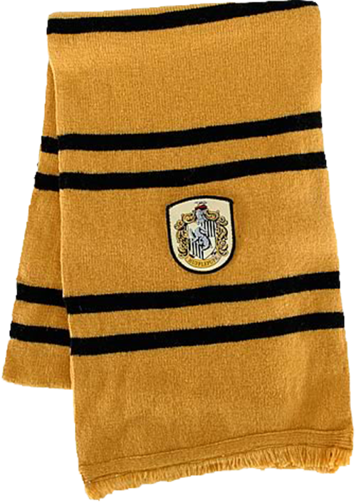 Harry Potter - Hufflepuff Scarf - Hufflepuff Scarf (500x704), Png Download
