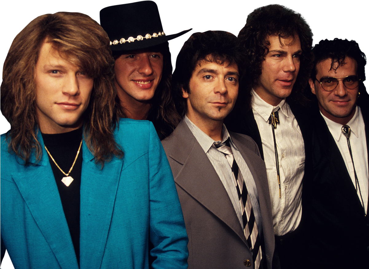 Bon Jovi 1990 (1200x1200), Png Download