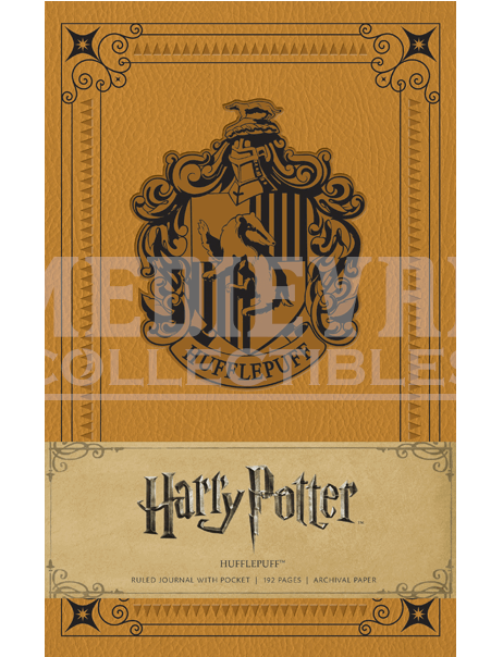 Harry Potter: Hufflepuff Hardcover Ruled Journal (603x603), Png Download