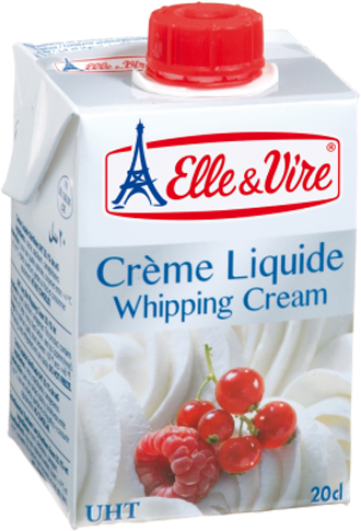 Elle & Vire Whipping Cream - Creme Liquide Whipping Cream (500x500), Png Download