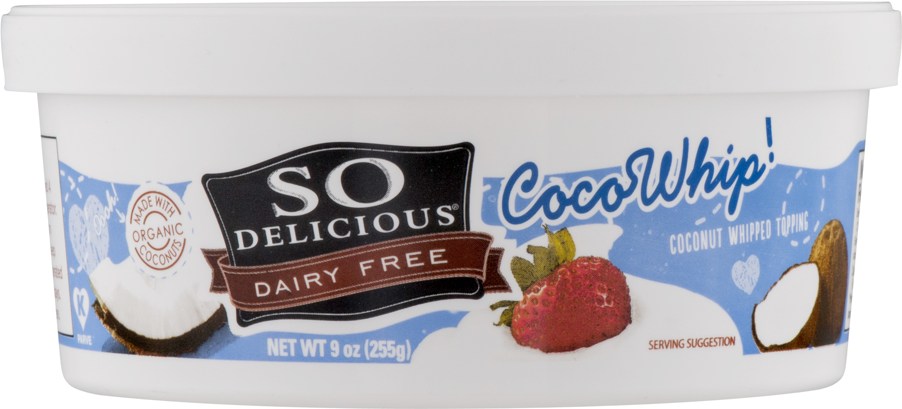Download So Delicious Dairy Free Coco Whip Coconut Whipped Topping
