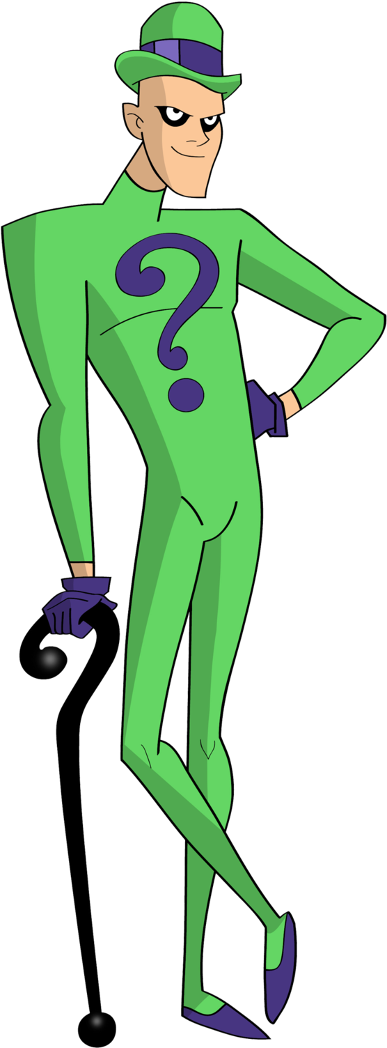 I Assure You, The Riddler Was In The Episode “judgment - Batman Riddler Png (703x1136), Png Download