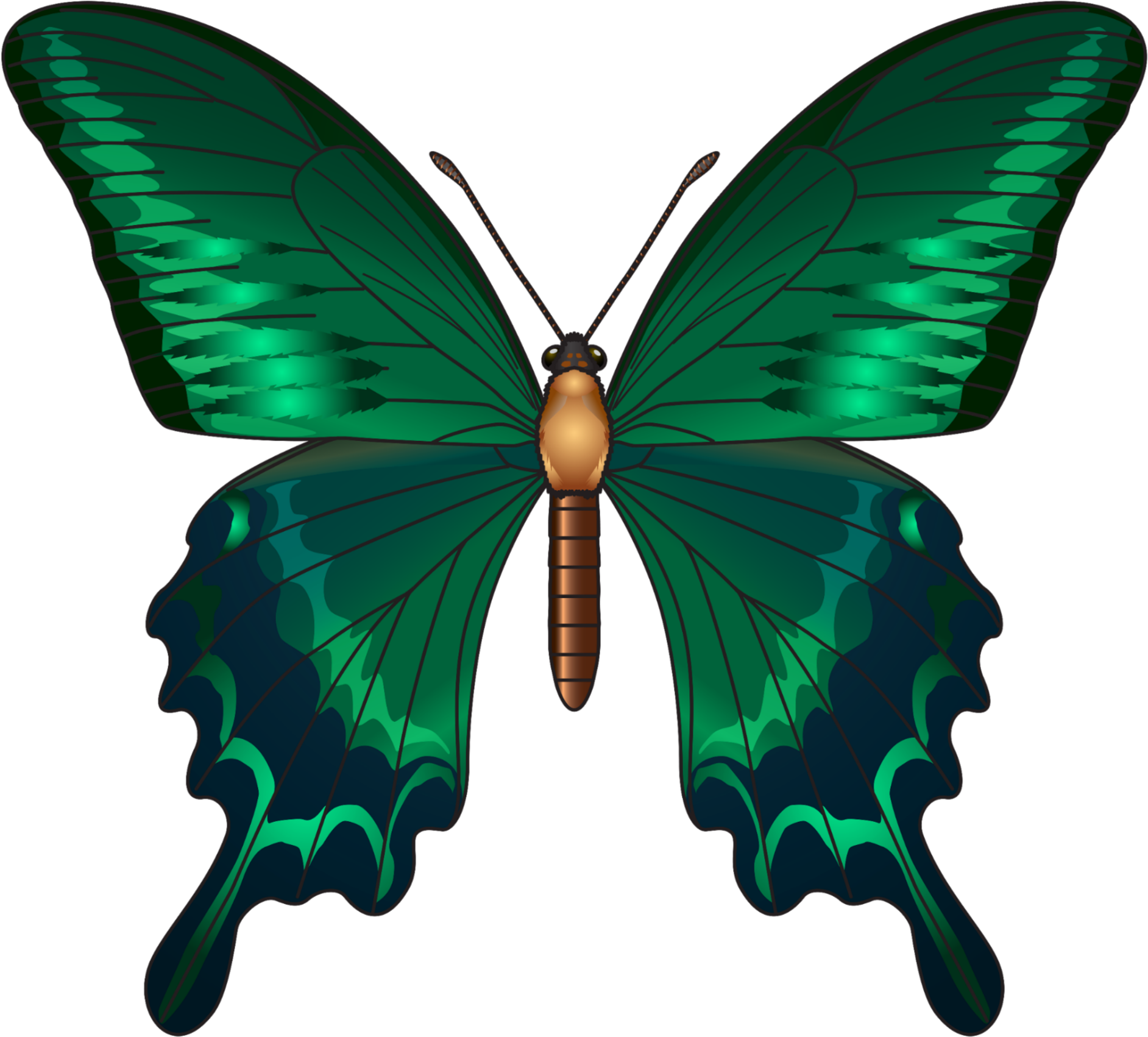 Largest Collection Of Free To Edit Butterfly Stickers (2289x2289), Png Download
