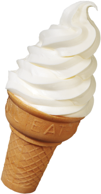 Vanilla Ice Cream Png Download - Whipped Cream Ice Cream Cone (320x456), Png Download