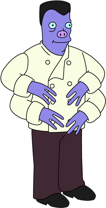 Elzar Futurama (480x802), Png Download