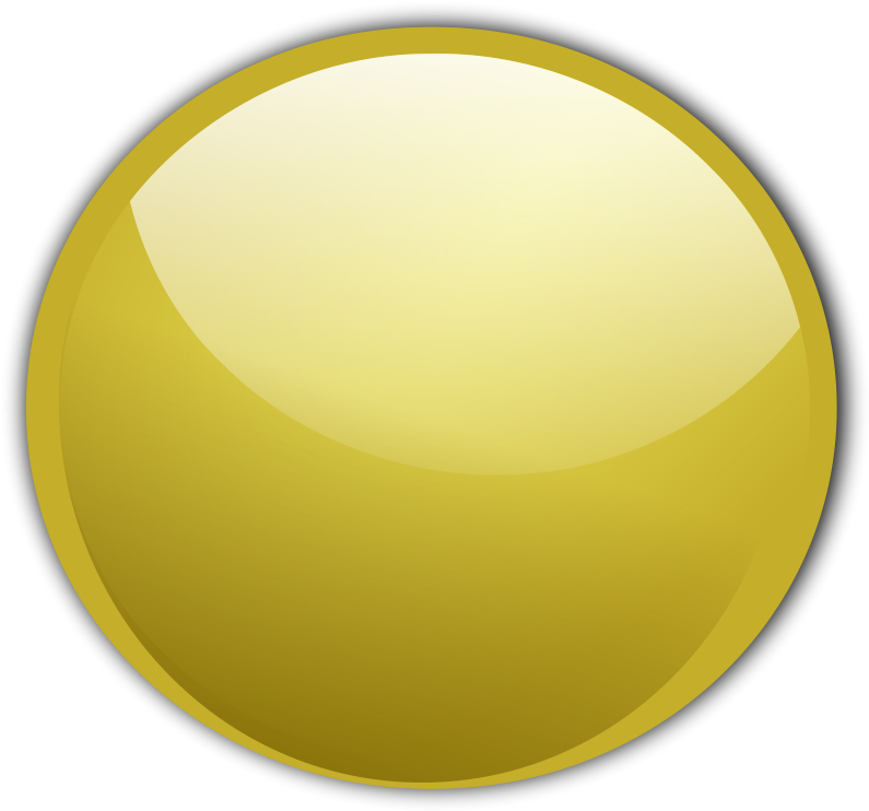 Download Free Vector Gold Button Golden Button Vector Full Size PNG Image PNGkit