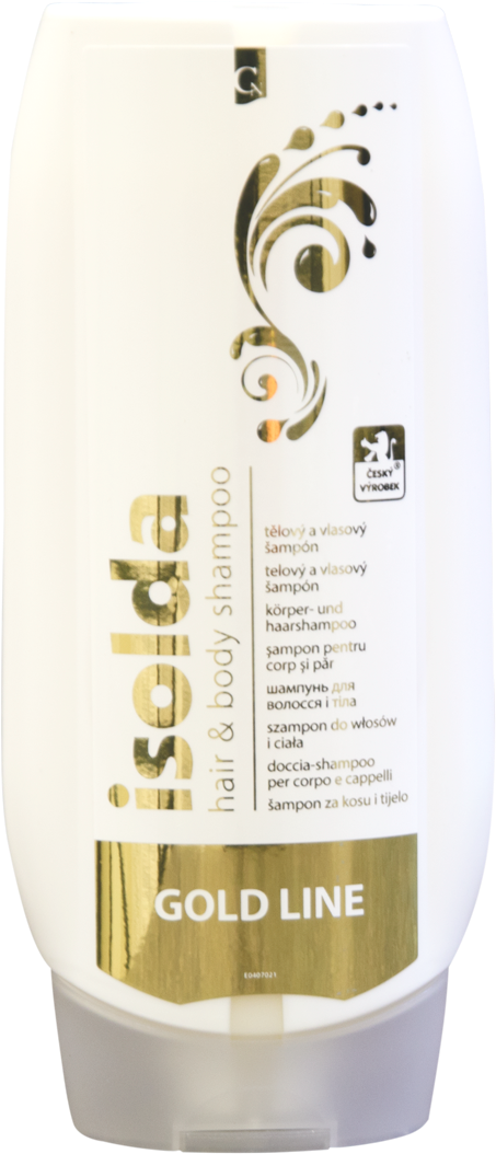 Isolda Gold Line Hair And Body Shampoo - Shampoo (1200x1200), Png Download