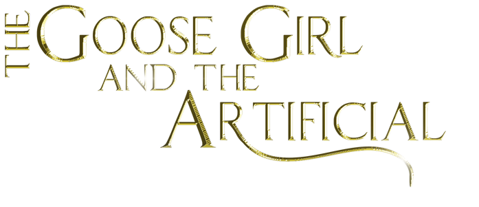 Goose Girl And The Artificial - Calligraphy (720x322), Png Download