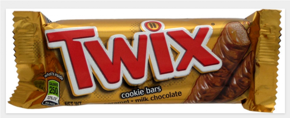 New Here - Twix Milk Chocolate (1000x1000), Png Download