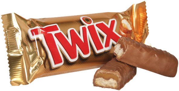 Шоколадные Конфеты, Шоколад, Шоколадный Батончик Твикс, - Twix Fun Size Cookie Bars 11.4 Oz (pack Of 6) + (10 (600x300), Png Download