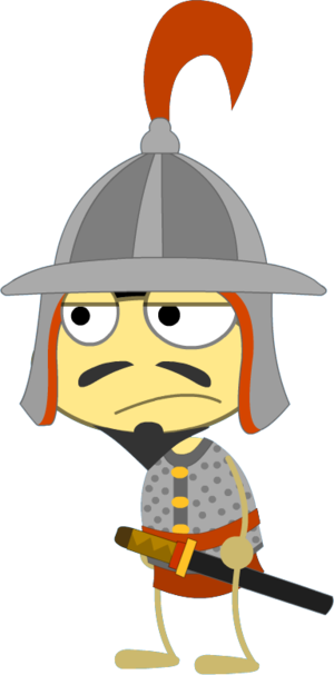 Chinese Tower Guard - Wiki (300x607), Png Download
