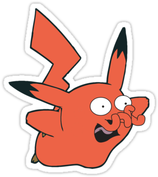 Pikachu X Zoidberg By Jdnoodles - Pikachu (375x360), Png Download