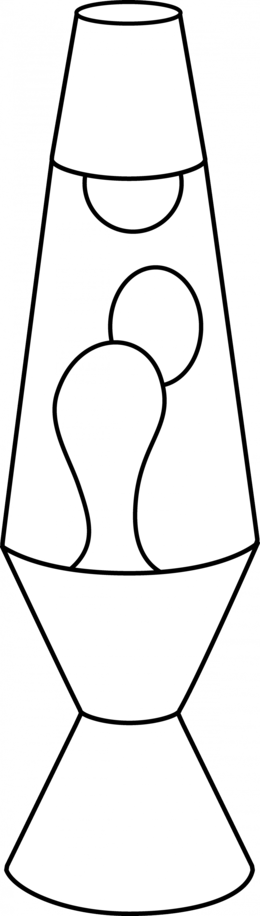 About 3600 Free Commercial & Noncommercial Clipart - Draw A Lava Lamp (260x916), Png Download