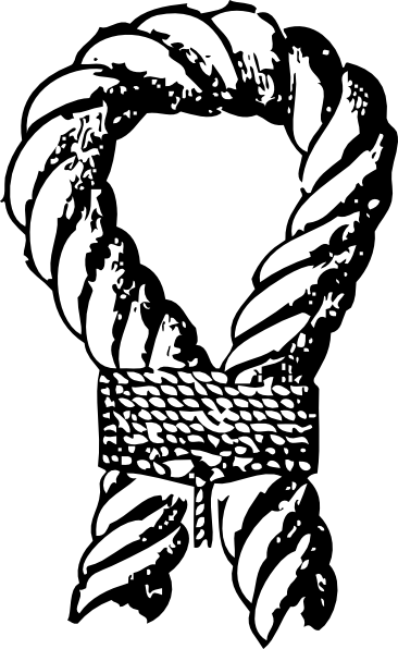 Rope Knot Cliparts - Marine Sailor Knot (color: Dark Heather, Fit Type: (366x596), Png Download