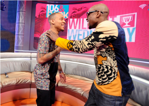 Bow Wow On Mayweather Teaching Him To Trash Talk - Floyd Mayweather Bow Wow (608x342), Png Download