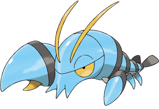 This Is The Very Last Aquatic Animal Or Even Water - Pokemon 692 (600x600), Png Download