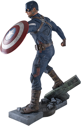 The Winter Soldier - Figurine (330x525), Png Download