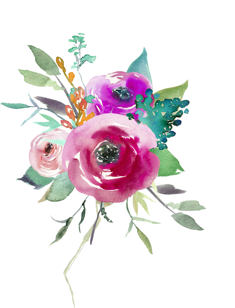 Bouquet-8 (1000x1250), Png Download
