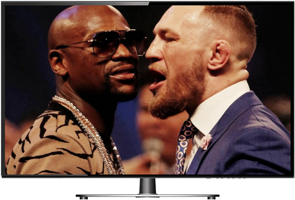 Conor Mcgregor - Floyd Mayweather (763x420), Png Download