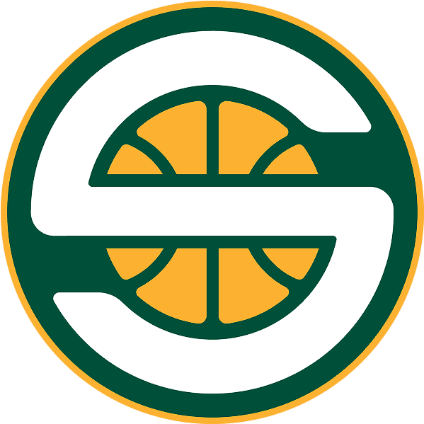 Alternate - - Seattle Sonics Logo Png (1024x1024), Png Download