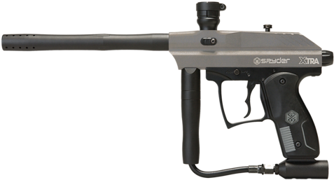 This Is A Good Example Of A Paintball Gun That Costs - Spyder Victor (500x289), Png Download