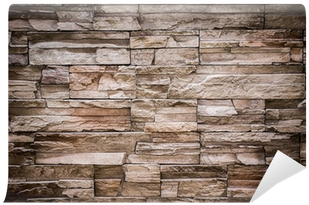 Modern Stone Brick Texture Wall Background Wall Mural - Carta Da Parati - Roccia Di Granito - 50x1000 (400x400), Png Download