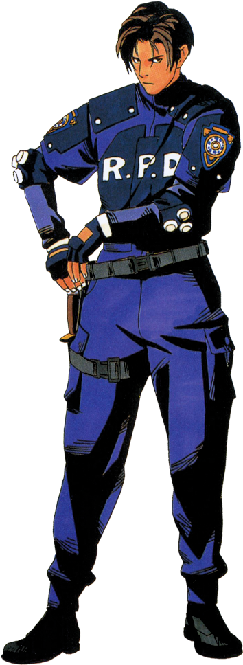Resident Evil - Leon Kennedy Re 2 (478x1000), Png Download