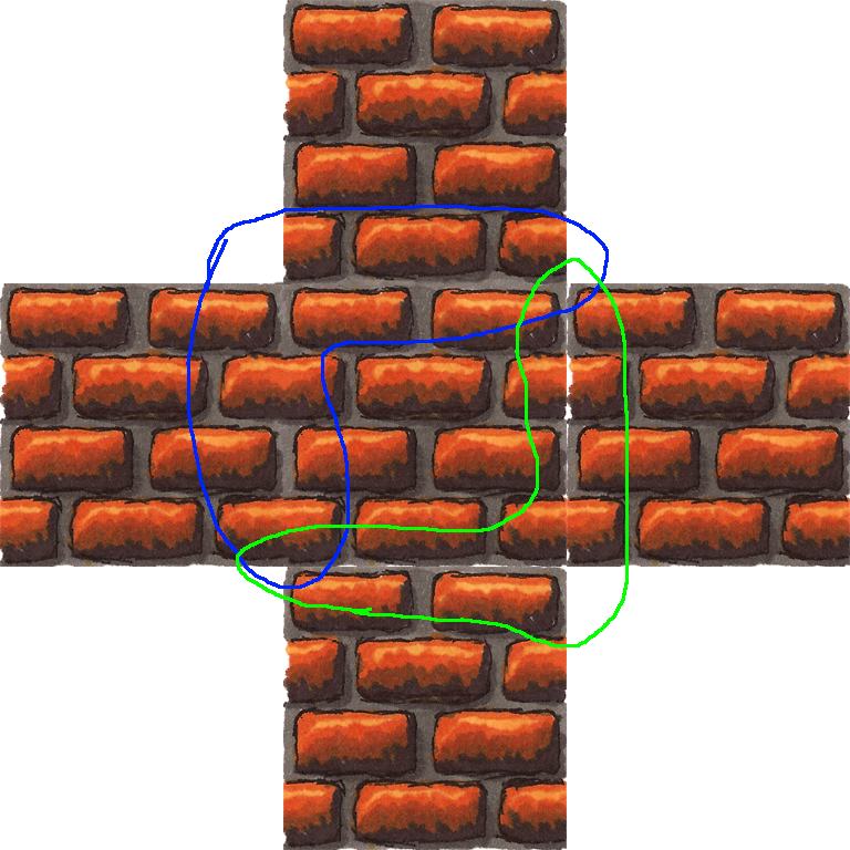 So, If You Are Working On A 16x Pack Than The Tiling - Brickwork (768x768), Png Download