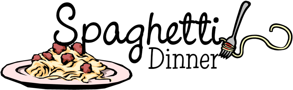 Spaghetti Dinner Clipart 1 1 - Spaghetti Dinner (768x244), Png Download