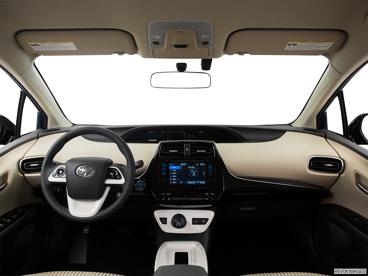 Interior View Of 2016 Toyota Prius Riverside - 2018 Toyota Prius Three Touring Interior (1280x960), Png Download