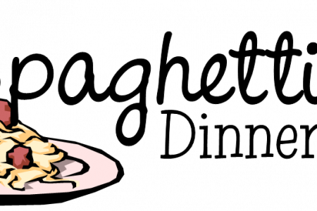 Spaghetti Clipart Team Dinner - Spaghetti Dinner Fundraiser Banner (450x300), Png Download