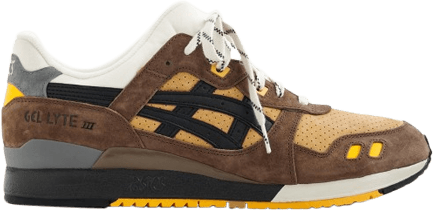 Crew X Gel Lyte 3 'dirt Road' - J Crew Asics (847x413), Png Download