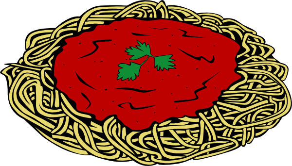 Spaghetti Clipart - Clip Art (600x342), Png Download